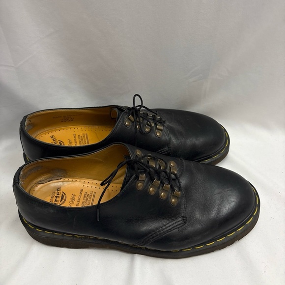 Dr. Martens Other - Vintage Dr Martens Shoes Mens Size 12 8098 Black 8-Eye Leather Original England